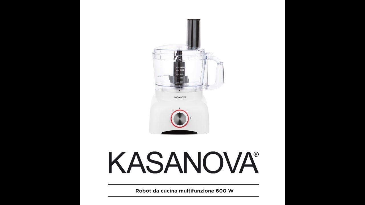 Robot da cucina multifunzione Kasanova 600 W