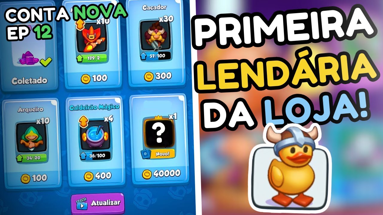 Rush Royale - LENDARIA DA LOJA E VARIOS WINS (CONTA TOP)