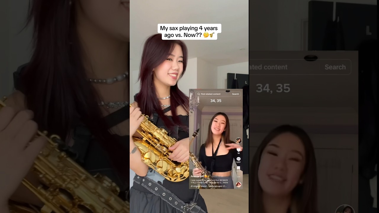 test: can u tell the difference? 👀🎷 
