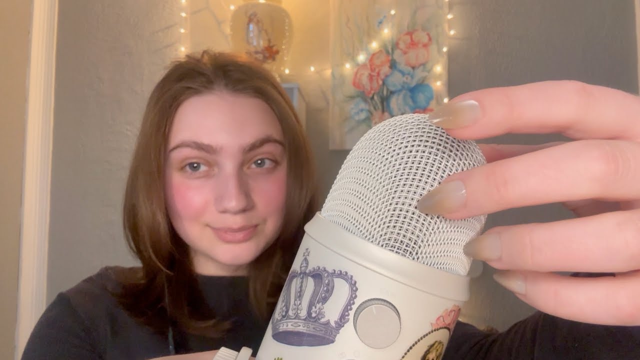 ASMR 💅 Gentle Bare and Foam Mic Scratching for DEEP Sleep (No Talking)