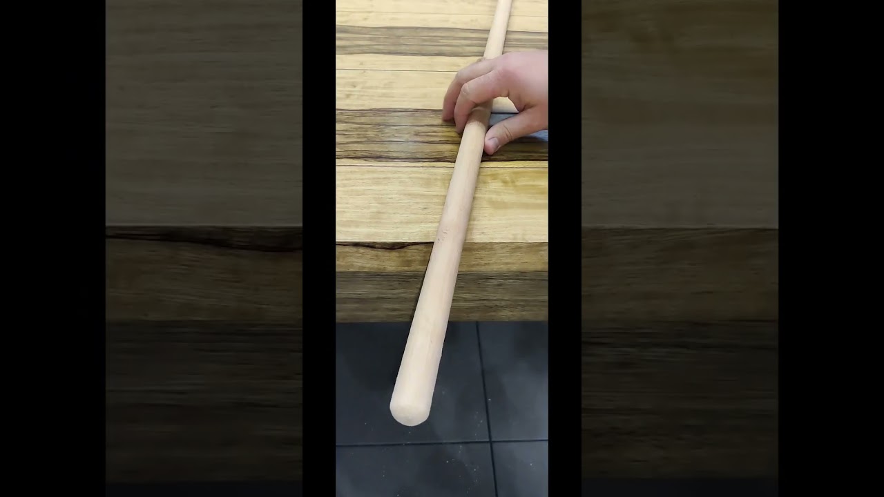 How to make a rolling pin for thin dough