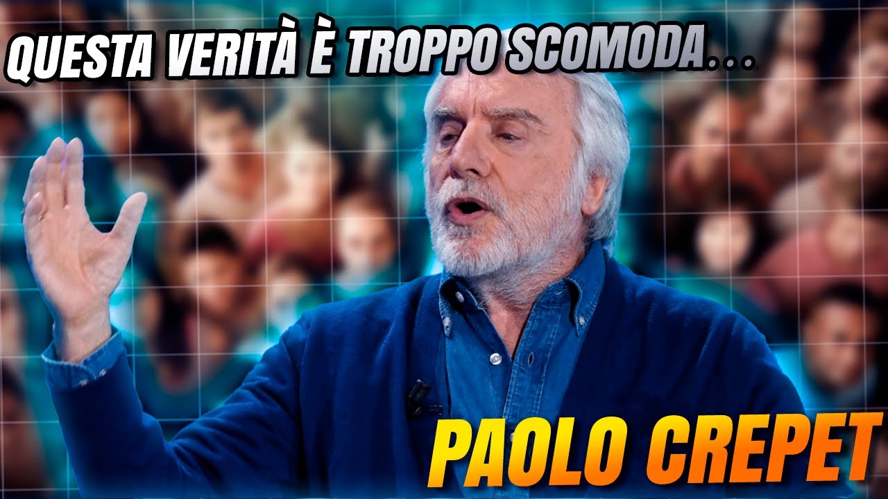 Paolo Crepet: La VERITA' SCOMODA Che Ci Stanno Nascostendo!