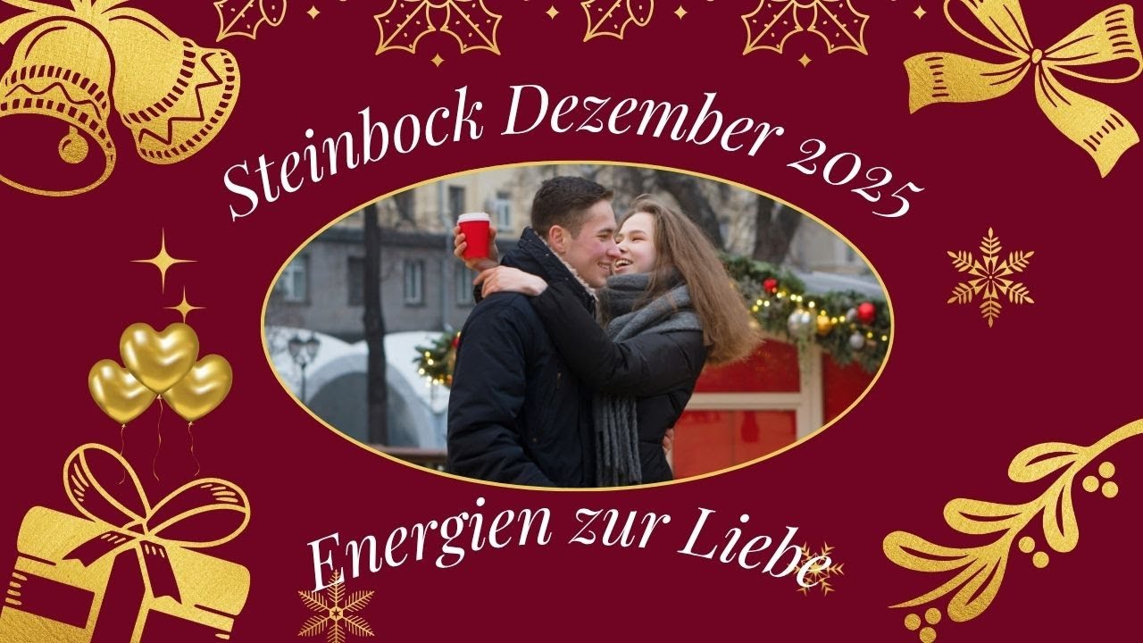 Steinbock  ♑ Dezember 2025 ✨💖🍀 Jetzt wird alles anders als zuvor! Er/Sie kommt zurück ❗
