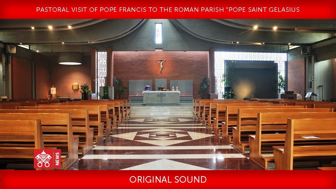 Pope Francis - Pastoral visit  to the Roman parish 