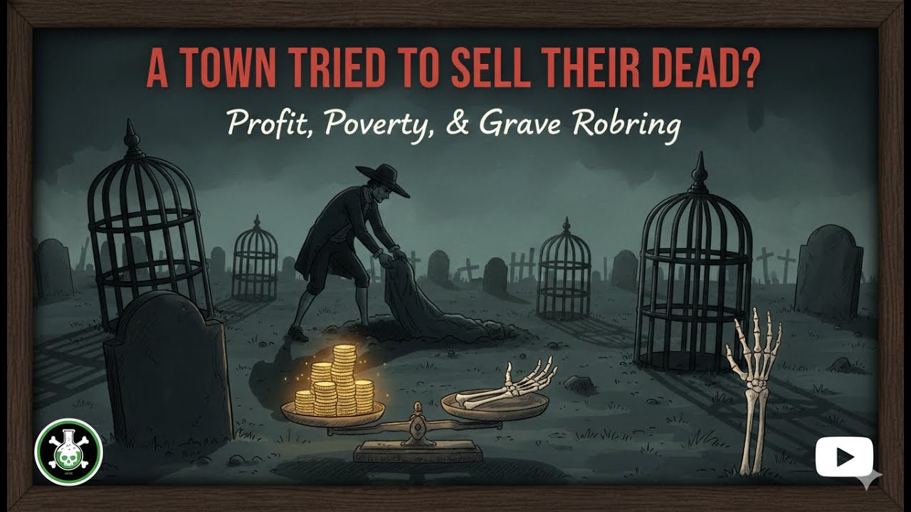 A Town Tried to Sell Its Dead — This Was Legal 😱 Weird History Facts #graverobbing