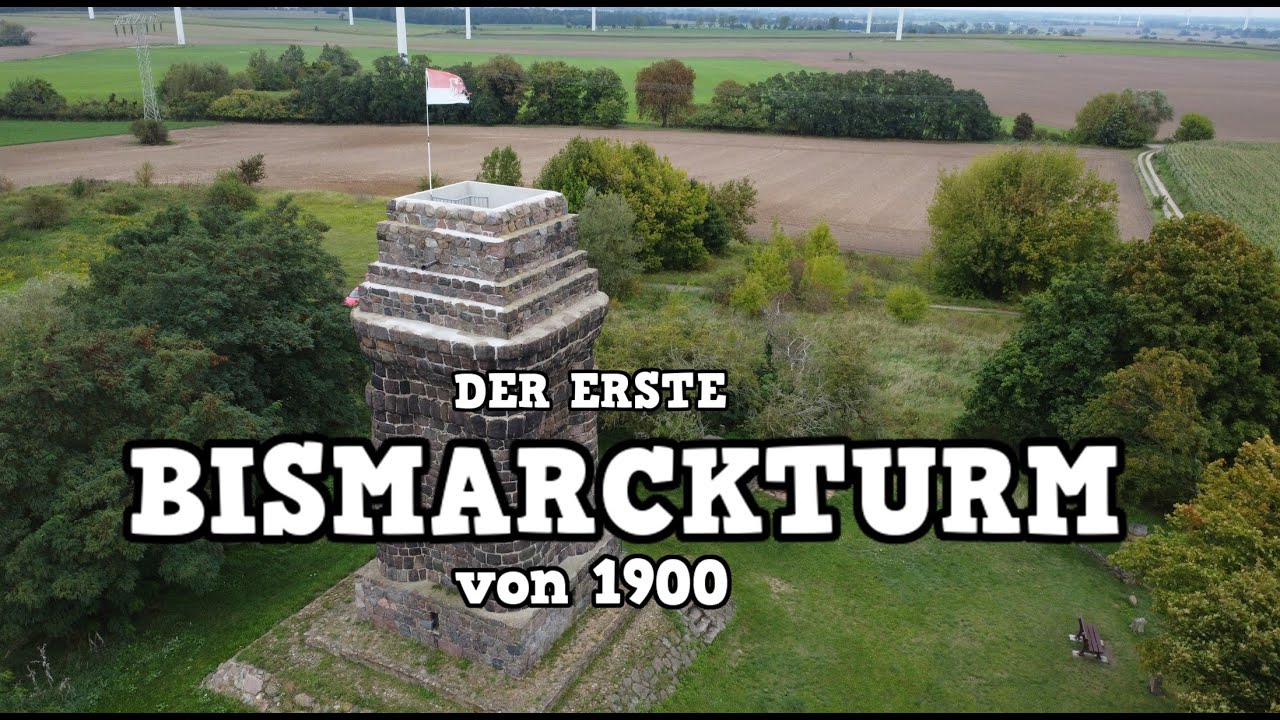 Der 1. Bismarck-Turm von 1900 in Brandenburg ! #aventure #lostplace #dji #urbex