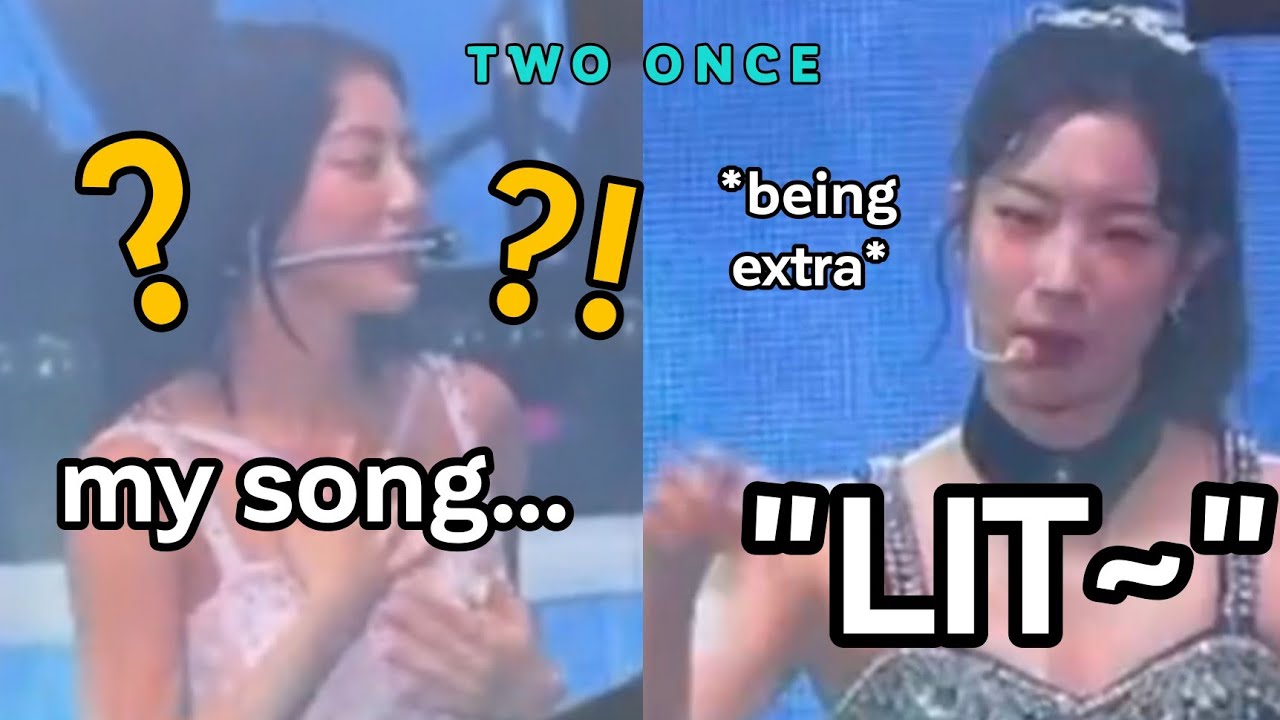 dahyun's dad jokes that had twice and onces cracked up even so 😂