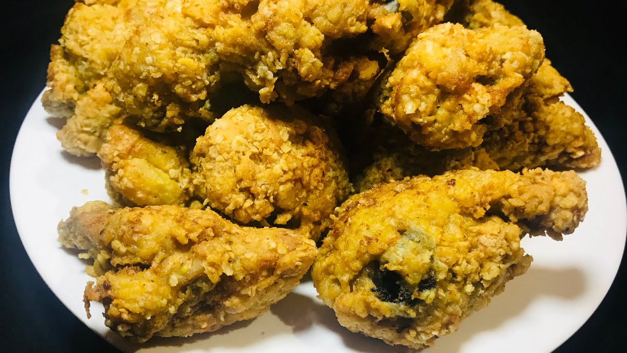 kfc chicken/home made KFC/simple recipie