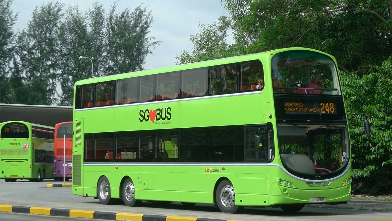 SBS Transit Bus Service 248, SG5470G (Full Trip)