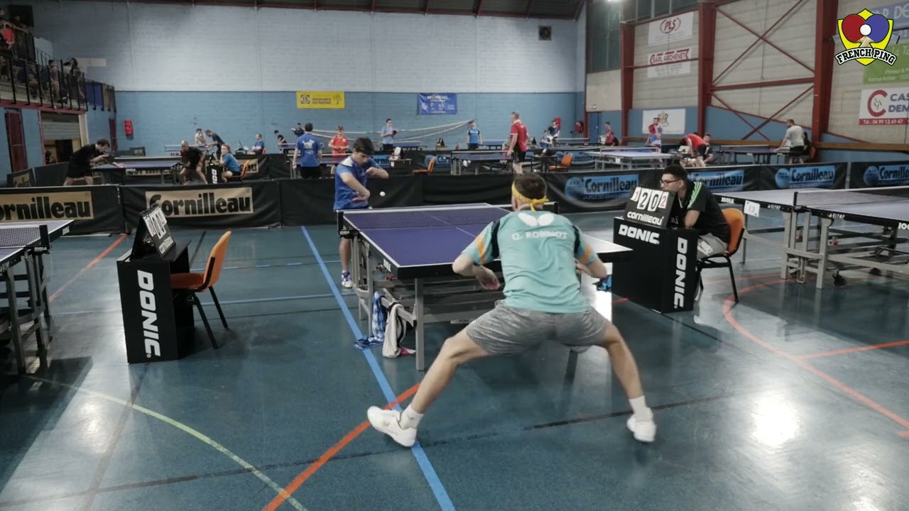 Laurent Cova vs Quentin Robinot | Demi-finale tournoi d'Arles (2022) Tennis de table 🏓