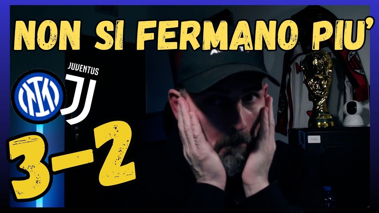 😱ASSURDOOOO!!!😱INTER-JUVENTUS 3-2😱ESPULSIONE ALLUCINANTE!!!👀ARBITRO SCANDALOSO