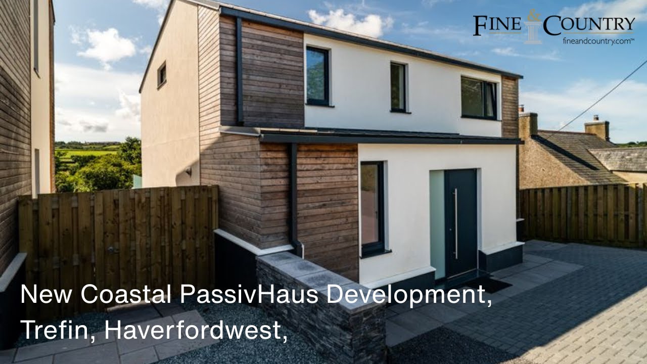 New Coastal Passivhaus Development Trefin Pembrokeshire