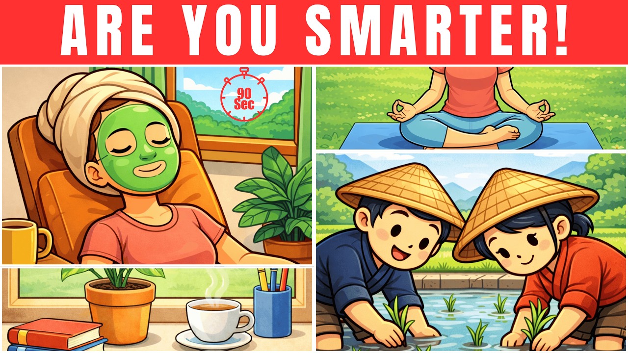 Are You Smarter Than Everyone? Try This Now! | Spot the 3 Differences | Only Sharp Eyes Can Win!