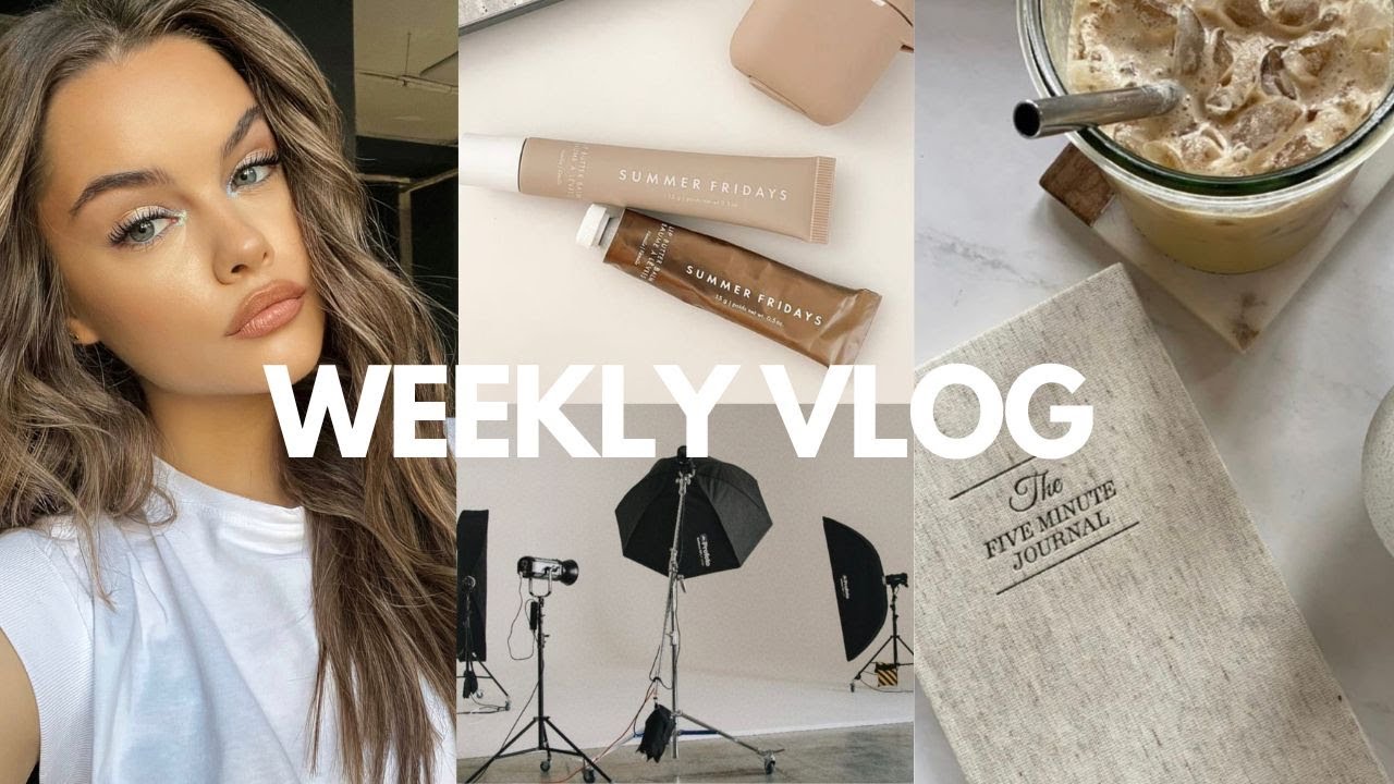 weekly vlog | cozy days at home, early Christmas shopping, modeling jobs & productivity