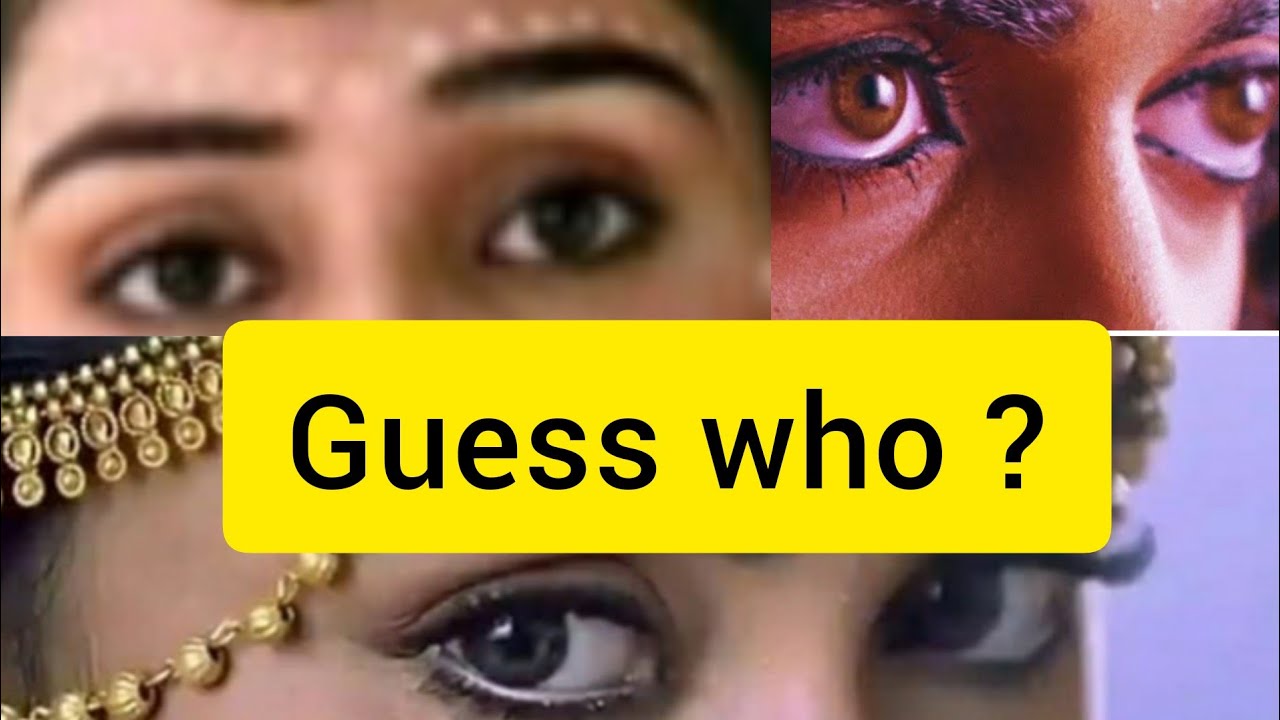 Guess who ? identify the characters of Radha Krishna by there eyes part-1