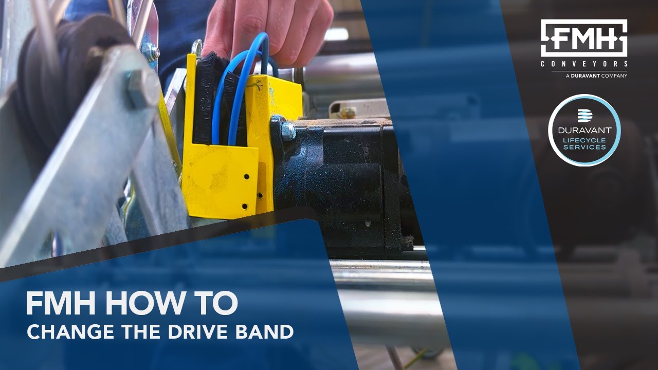 How to - Change Drive Bands | FMH Conveyors International