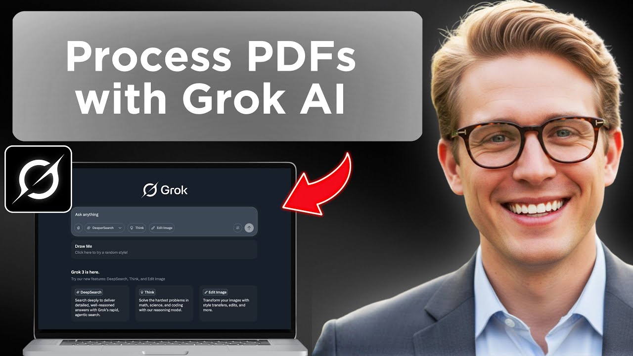 Как обрабатывать PDF-файлы с помощью Grok AI (работает с 2025 года)