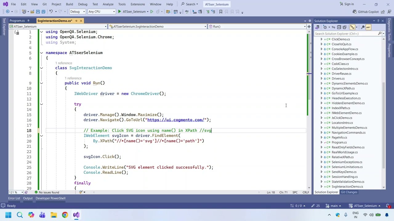 SVG Interaction in Selenium | Click SVG Elements Using XPath