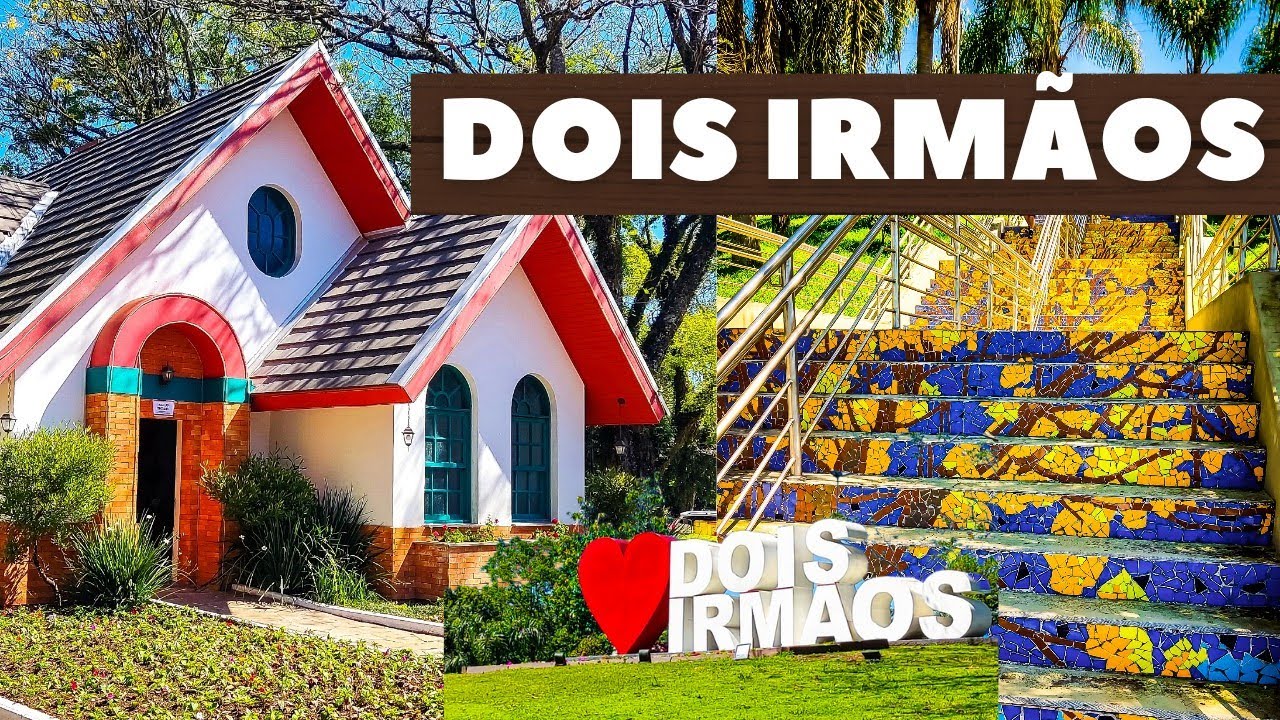 CONHEÇA DOIS IRMÃOS RS: Cidade da Rota Romântica perto de Porto Alegre - Rio Grande do Sul