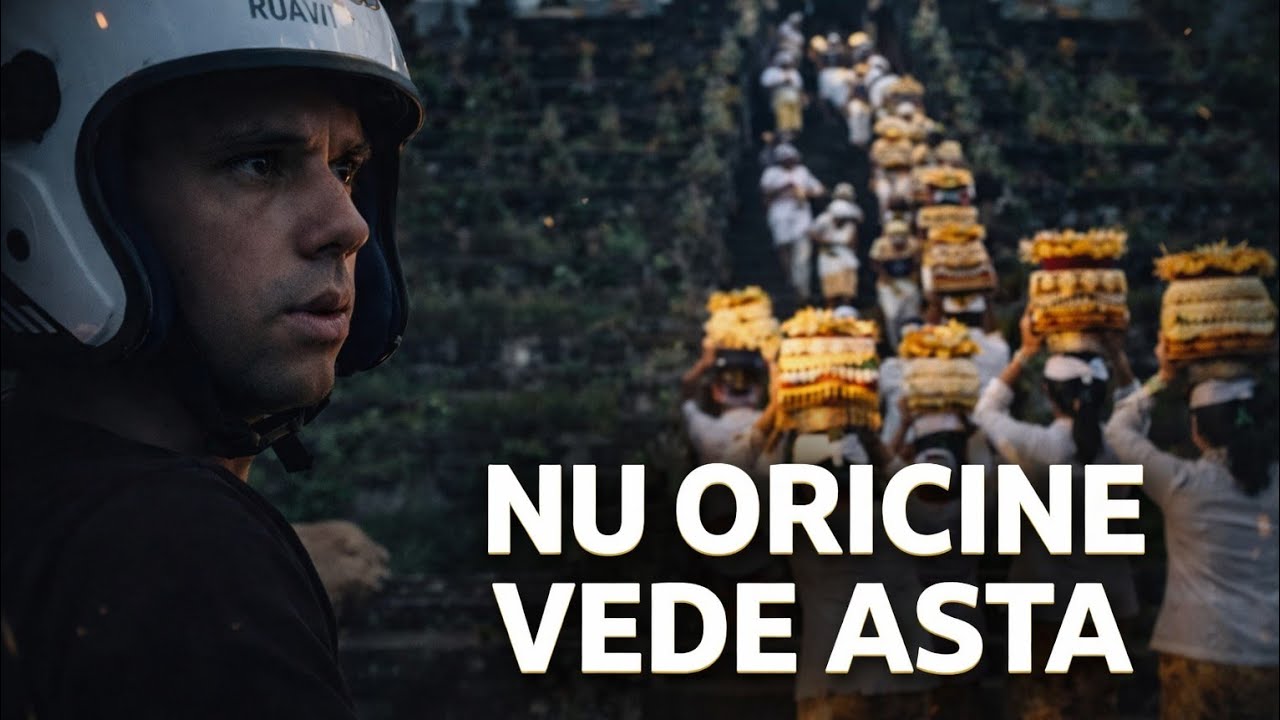 Nu plănuisem asta: ceremonie reală în Bali la Pura Besakih 🇮🇩