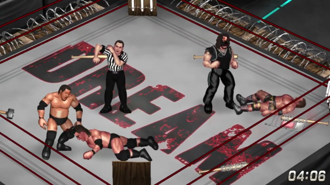 Fire Pro Wrestling World | Abyss vs. Mike Awesome vs. Masato Tanaka vs. Shuji Ishikawa