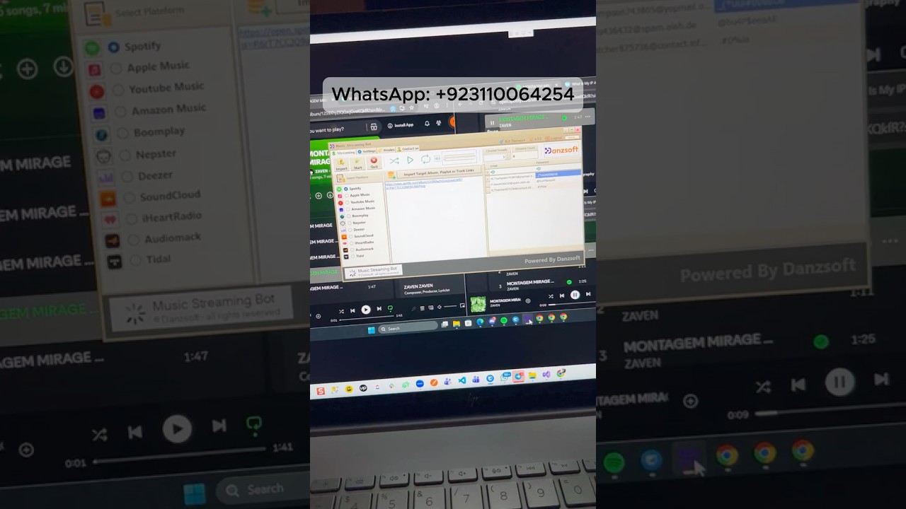 Spotify Music Streaming Bot v 3.0 | Make Money with Spotify  