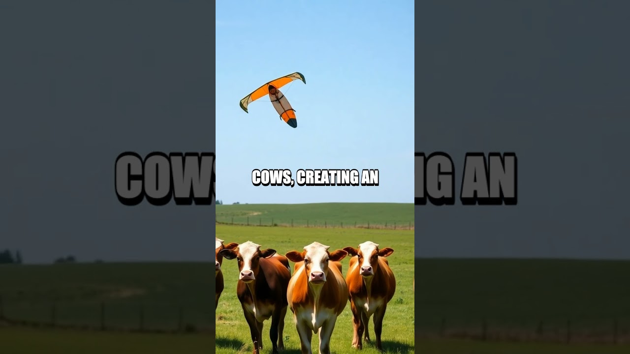Unexpected Cow Encounter at Maui Kite Surfing Event
