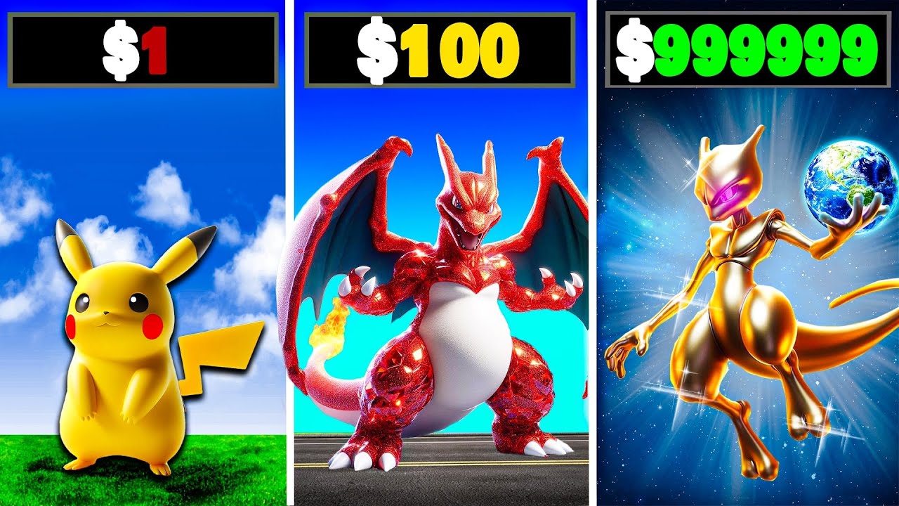 $1 to $1,000,000 Pokémon in GTA 5
