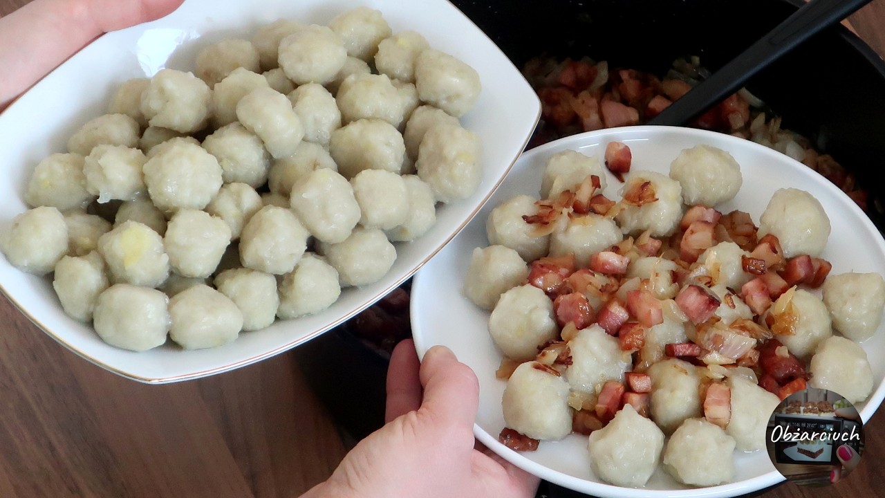 Ślepe kluski – genialny przepis na tani i pyszny obiad z ziemniaków