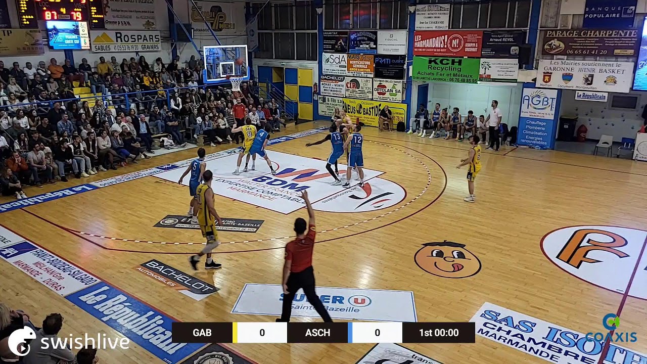 NM2: Championnat J7 GAB VS ASCH | 2ème mi-temps