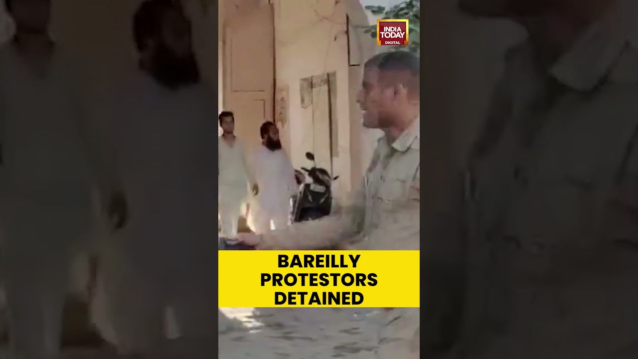 Protestors Detained During 