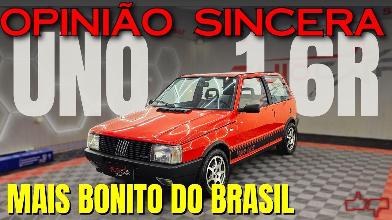 Fiat Uno 1.6R MAIS BONITO DO BRASIL. Restauração finalmente acabou ficou DEMAIS. Pronto pra vender?