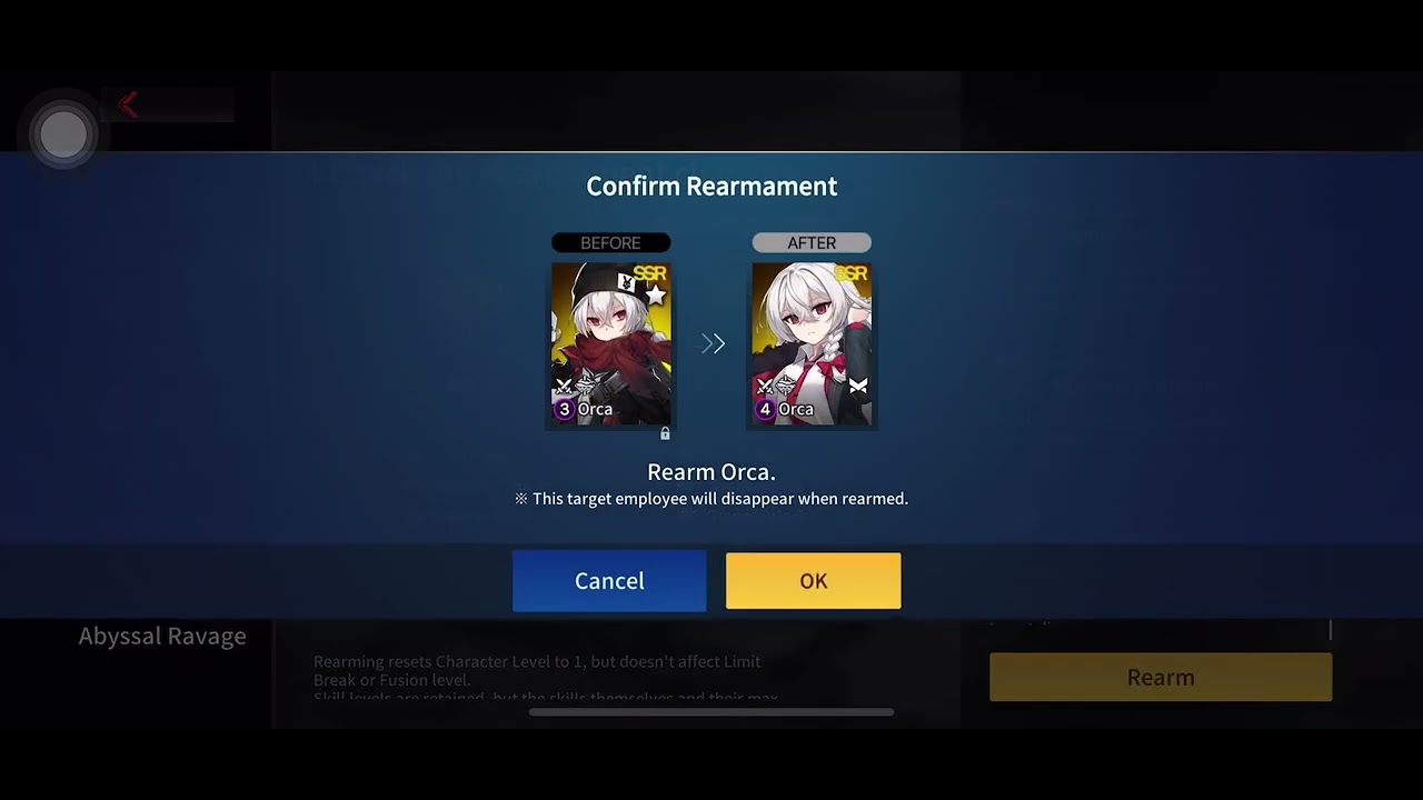 Counter Side SEA 2022 Abyssal Ravage Orca Rearm