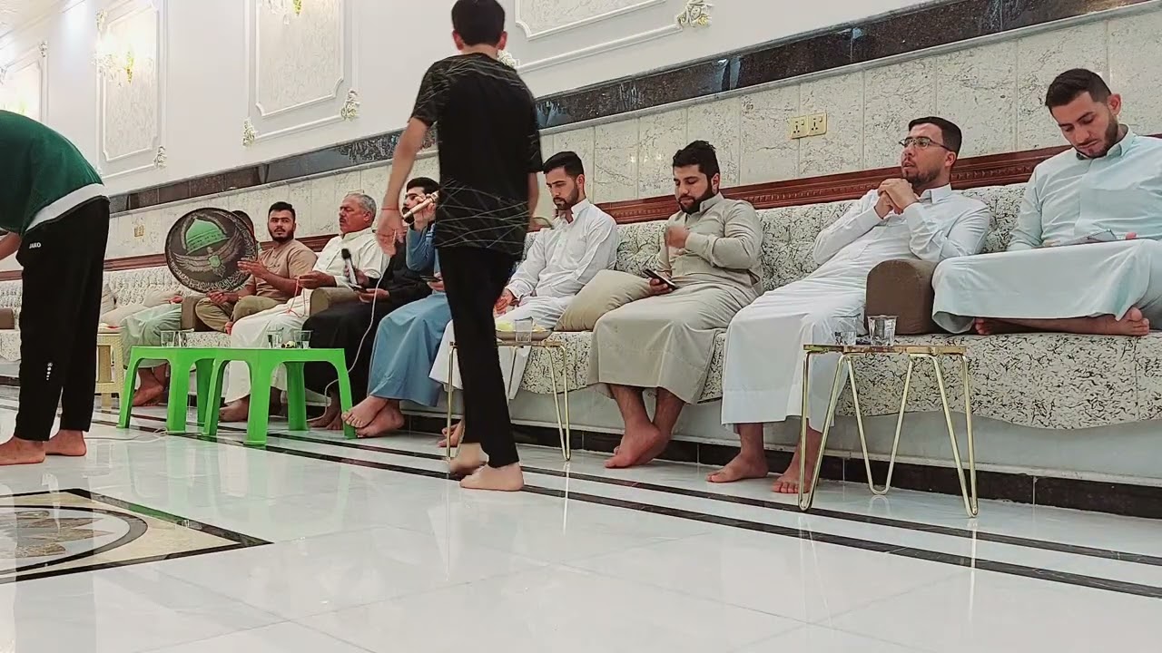 المنقبة النبوية الشريفة بصوت المداح عبدالسلام احمد المشهداني في بيت الشيخ الدكتور احمد الدليمي 