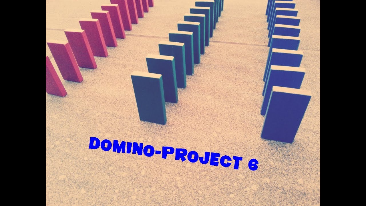 Domino-Project 6 - The Domino-Race!