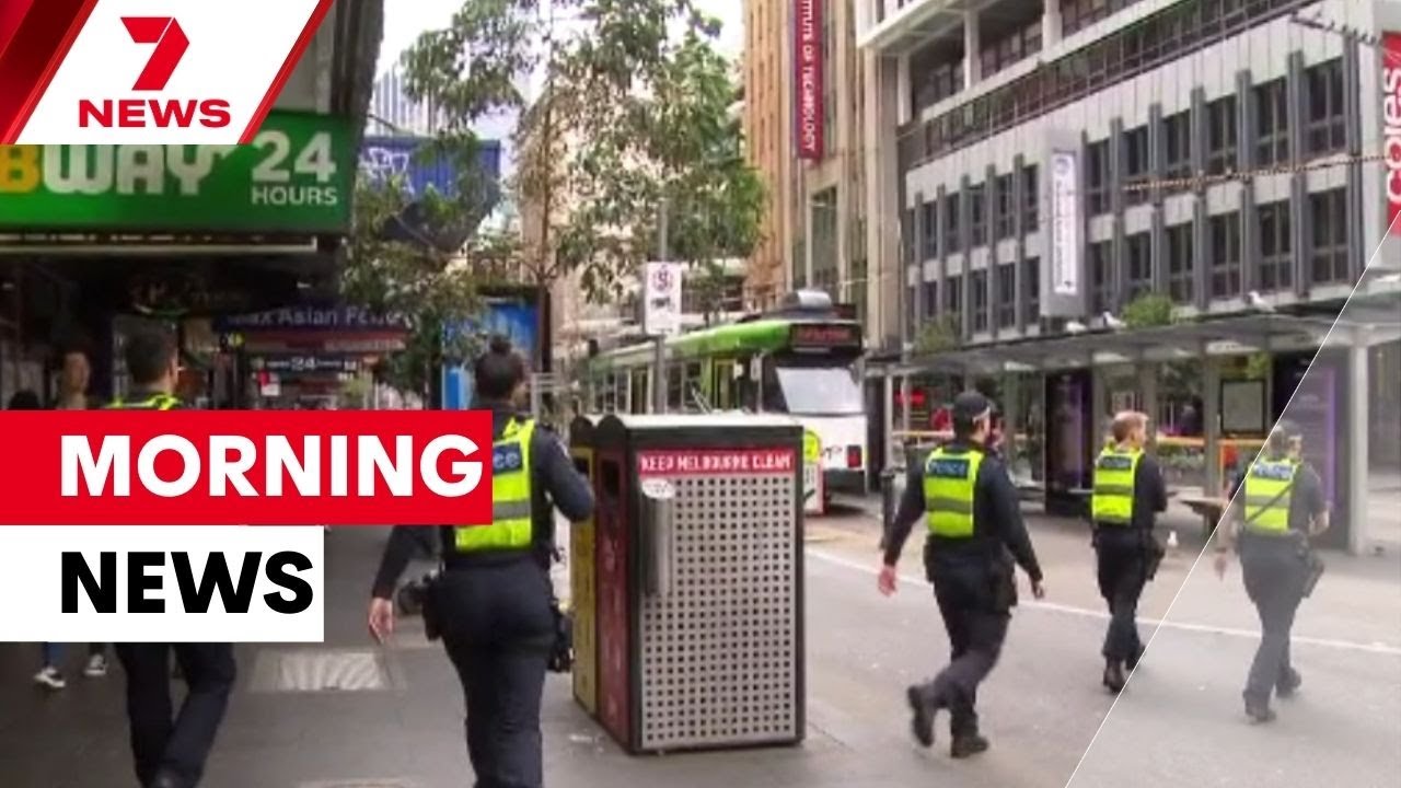 Toxic factory fire in Sydney's west; Victorian Police's new knife crime crackdown powers | 7NEWS