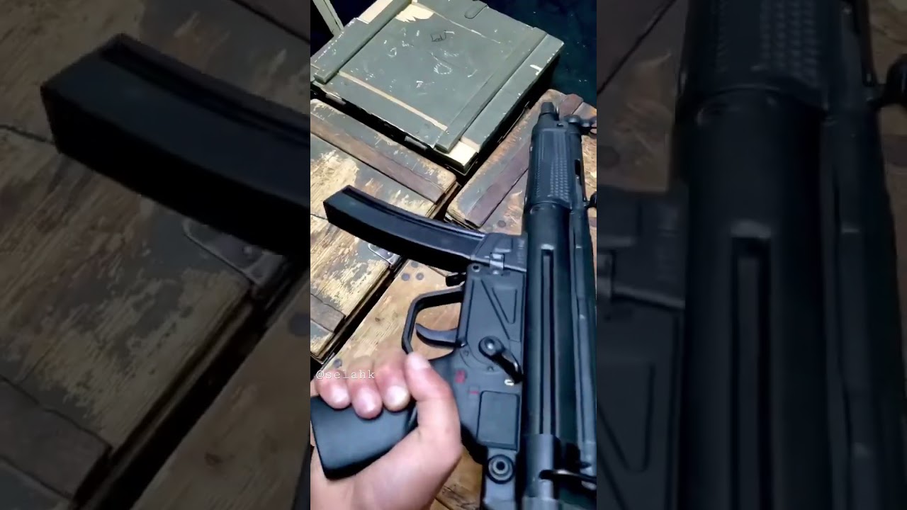 Heckler & Koch MP5 9 мм, полностью автоматический @HecklerKochTV