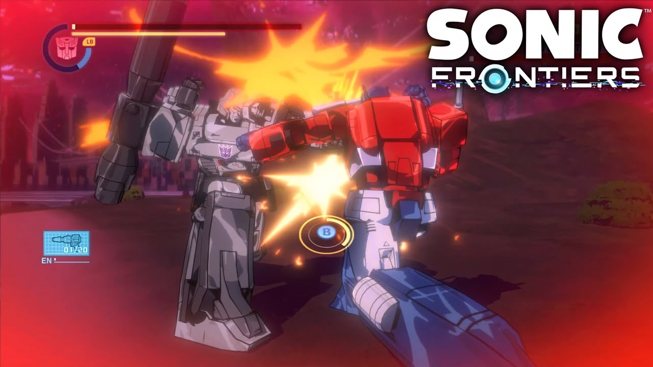 Я наложил «I'm Here Revisited» из Sonic Frontiers на «Transformers Devastation» и...