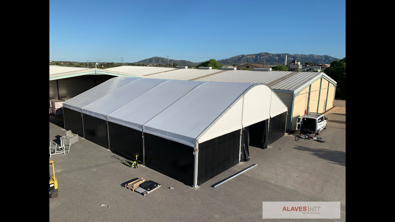 Videos carpa industrial Barinsa Tarragona  Alaves