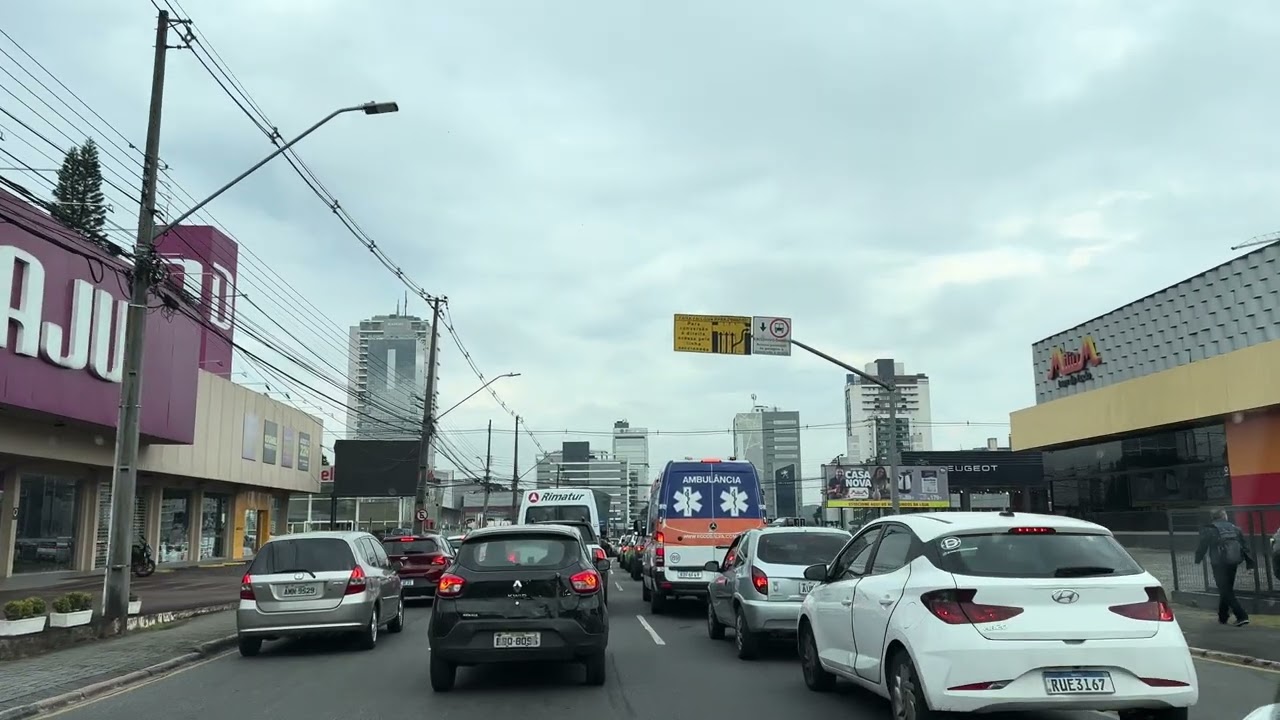 [4K] Driving Tour Curitiba