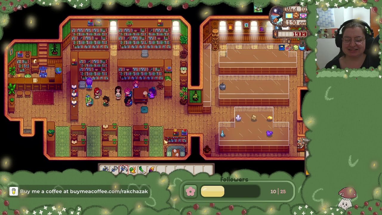 VOD Stardew Valley: MEGA Modded Part 2 - Improving My Farmer Skills☀️