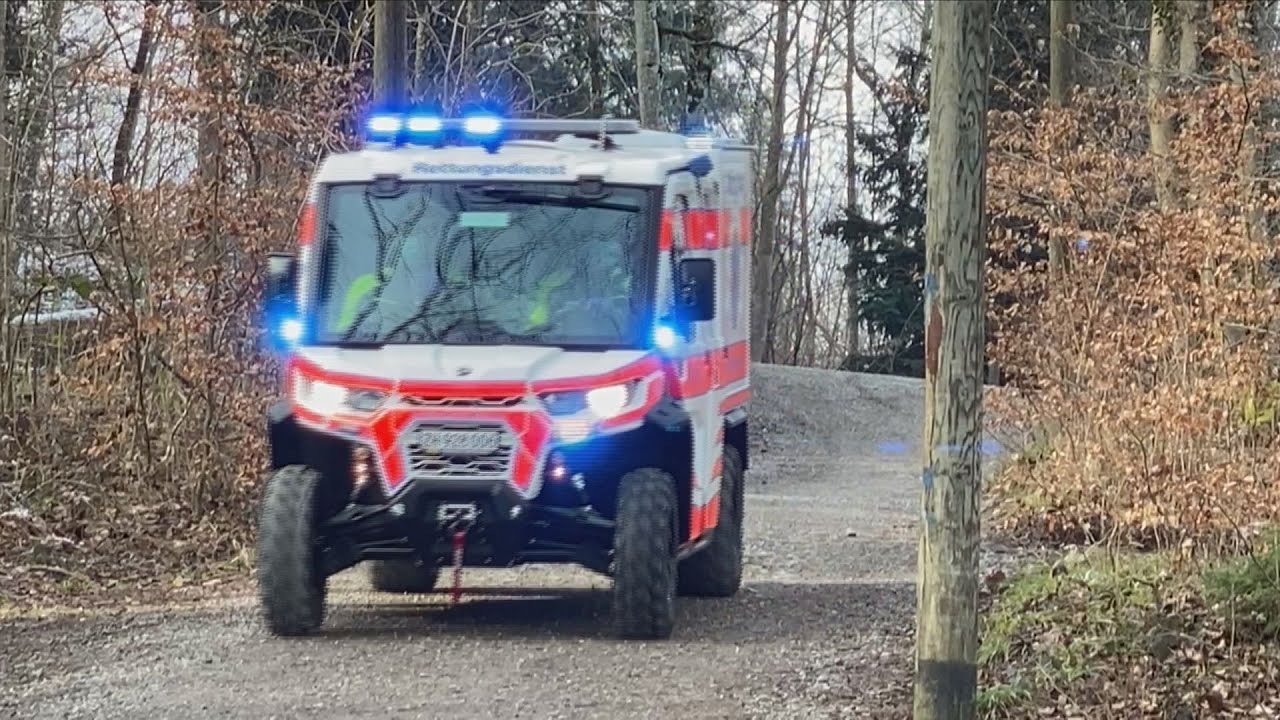 Zürich ZH: ATV erleichtert Einsätze in schwierigem Gelände