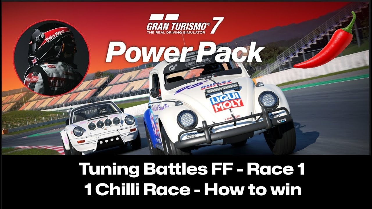 Gt7  Power Pack Tuning Battle Race 1 one Chillis How to win