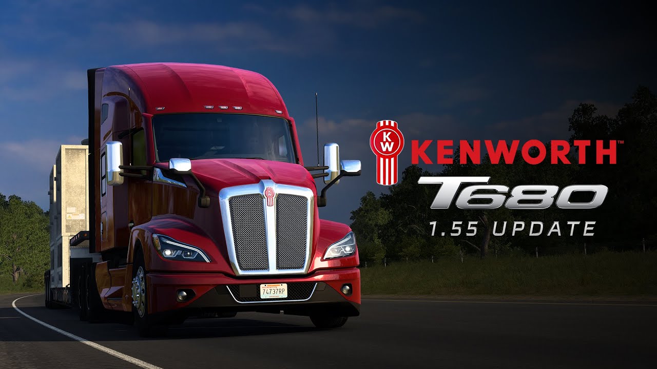 ОБНОВЛЕНИЕ KENWORTH T680 2022 в ATS 1.55!
