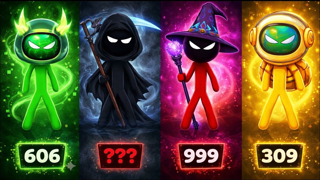 Stickman Party 🎮 New Tournament Mode | 1–4 Players Mini Games | Part 48