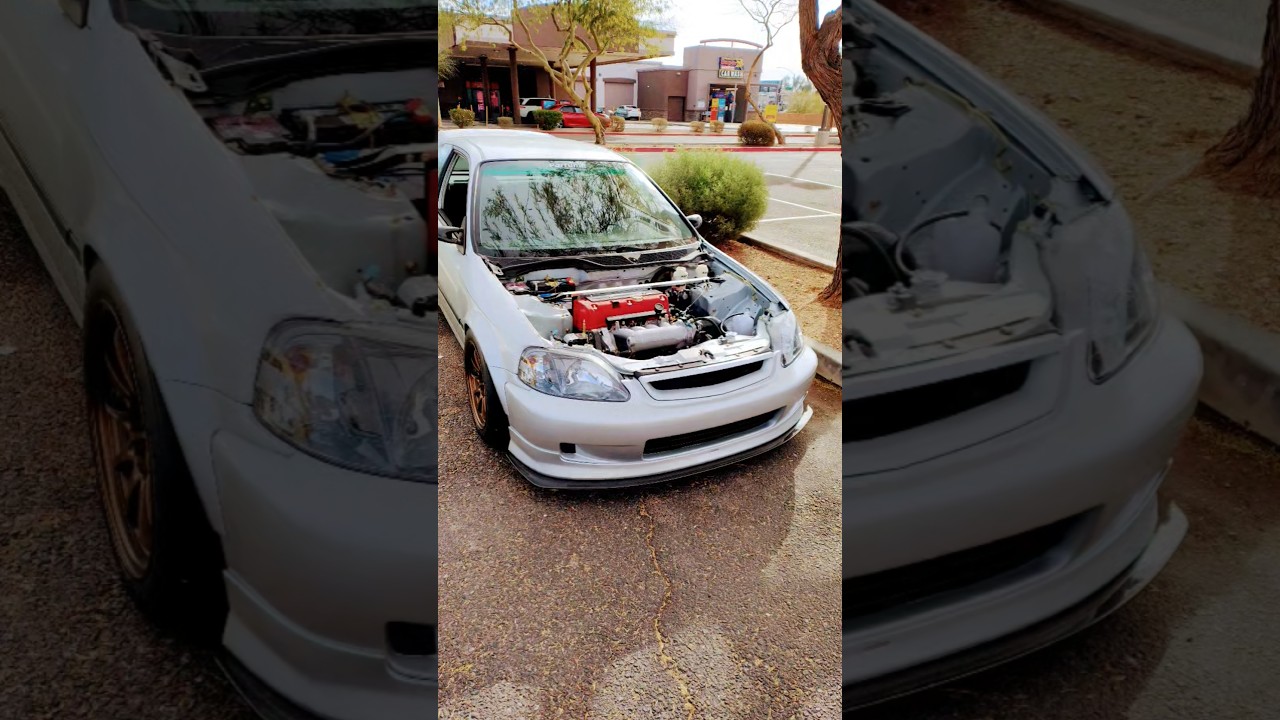 K-SWAPPED EK HATCHBACK 🔥💪 (6th Gen Honda Civic)