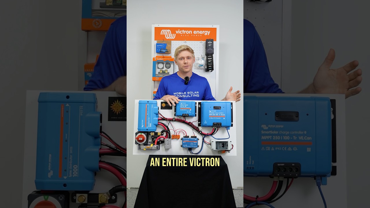 Самая простая в установке солнечная система Victron!