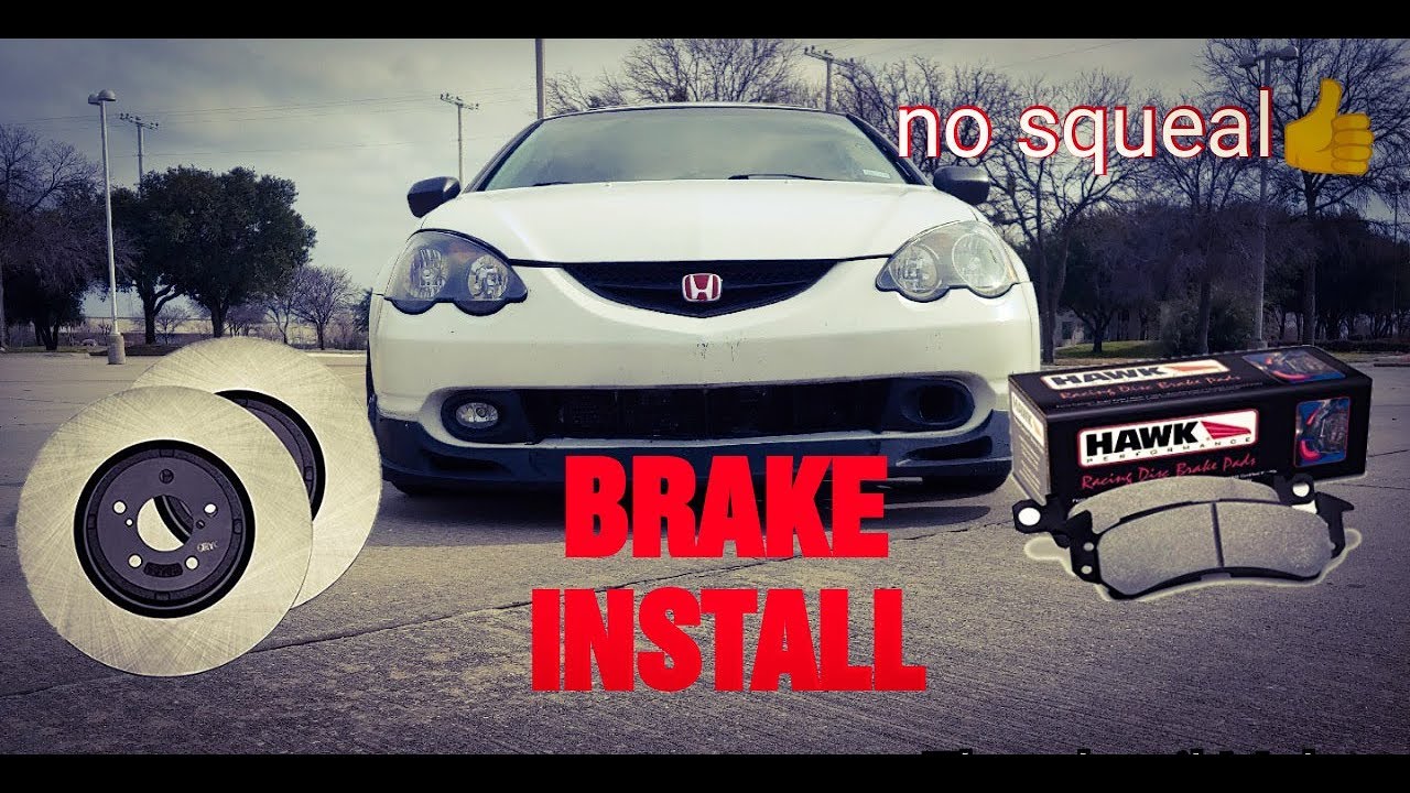 PERFORMANCE BRAKE UPGRADE TIPS(NO SQUEAL) HAWK HP+ PADS & CENTRIC ROTORS