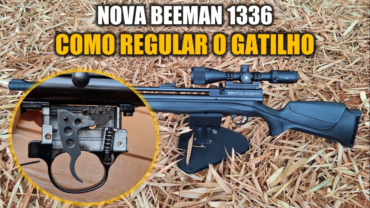 COMO REGULAR GATILHO DA NOVA BEEMAN 1336 5.5