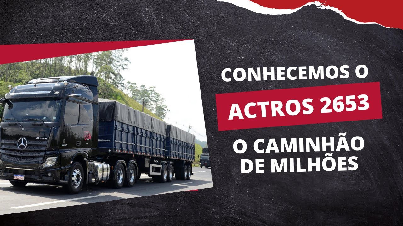 Mercedes Benz Actros 2653 -  O Caminhao mais luxuoso do mundo!